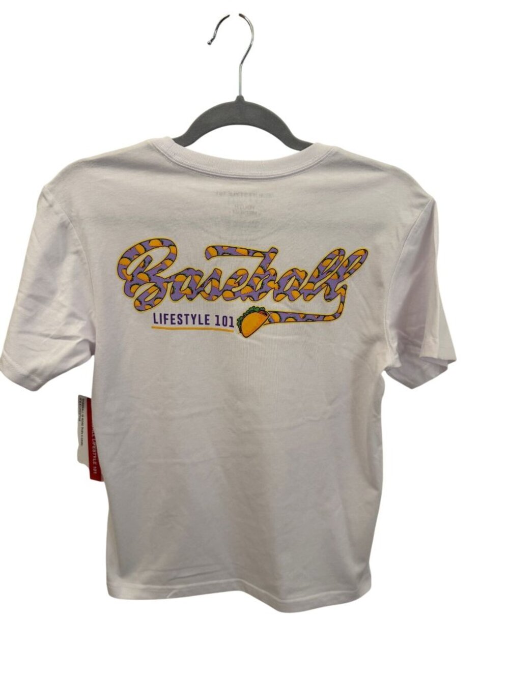 NWT Baseball 101-taco shirt size M